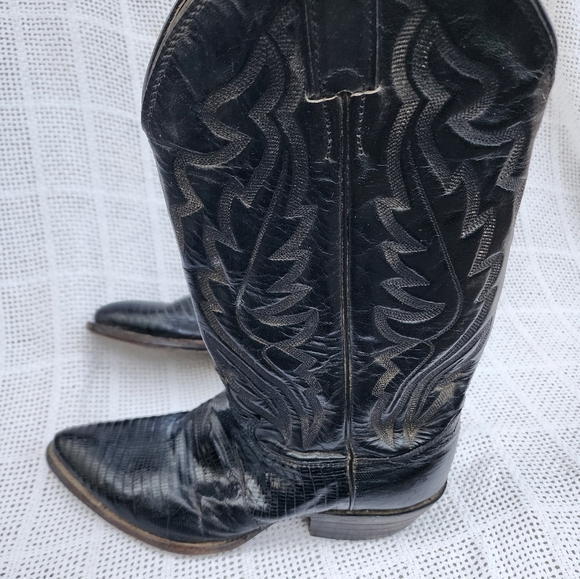 Justin unisex cowboy boots  M8D/W 10‎ - Picture 1 of 16
